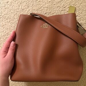 Coach Brown Leather Women's Bag